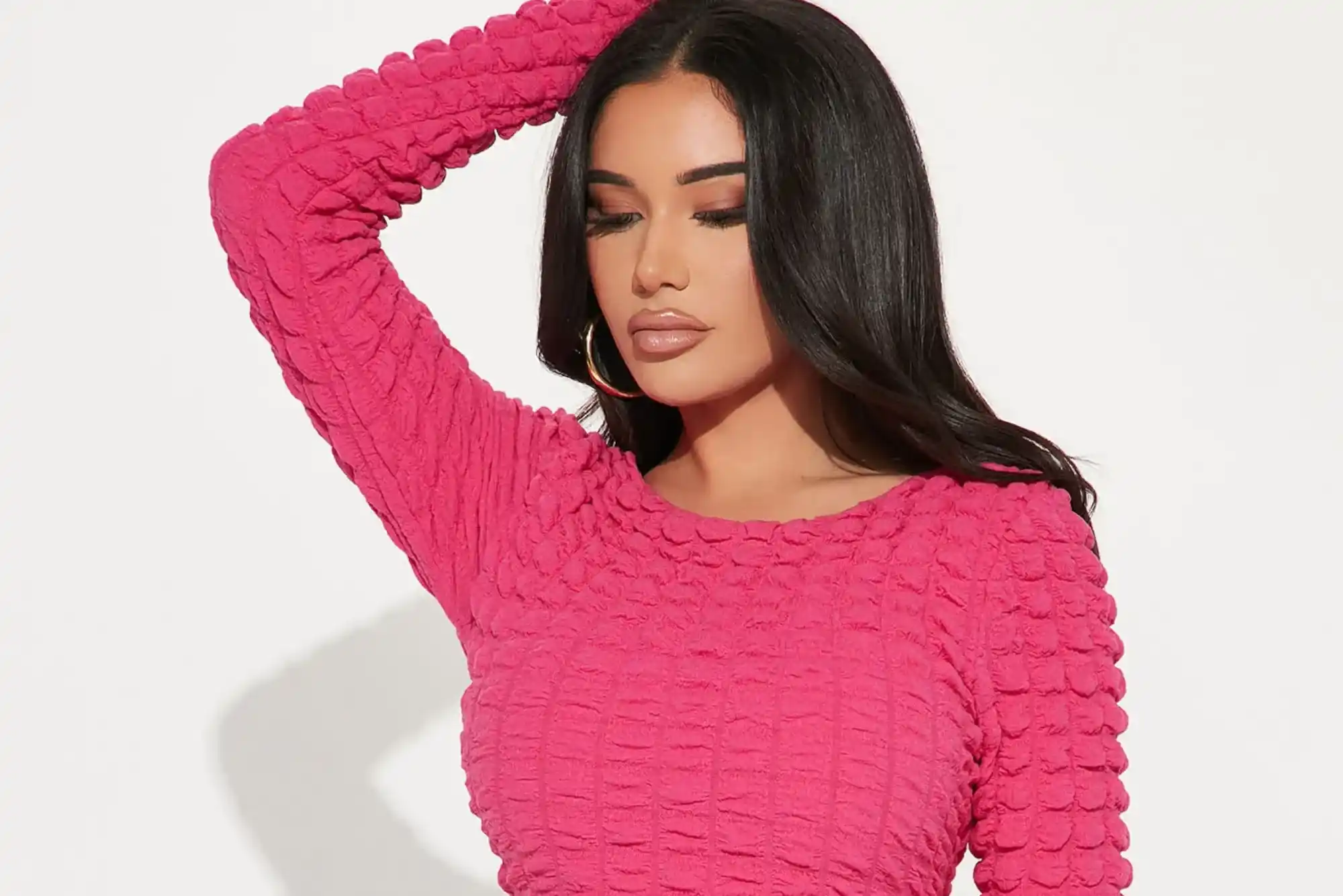 Pink Dress Long Sleeve