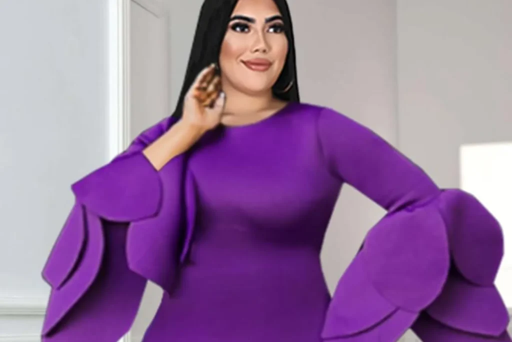 Plus Size Purple Dresses