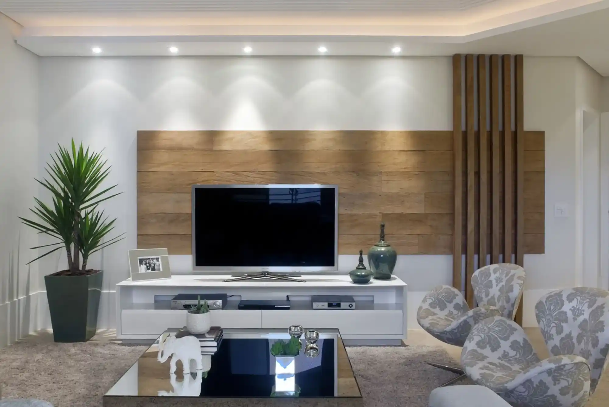 TV Design for Living Room 2D