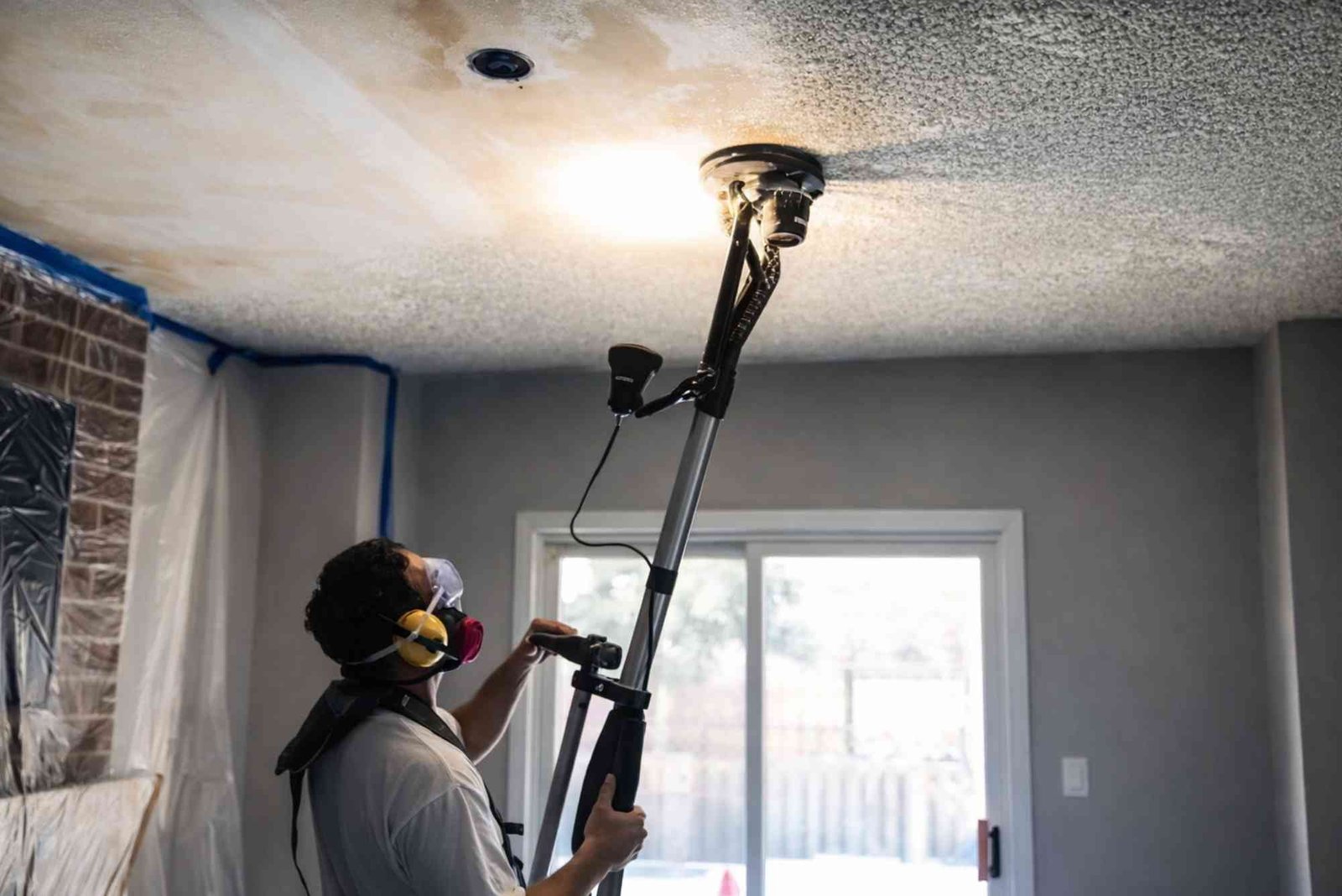 Popcorn Ceiling Removal in Baton Rouge LA 